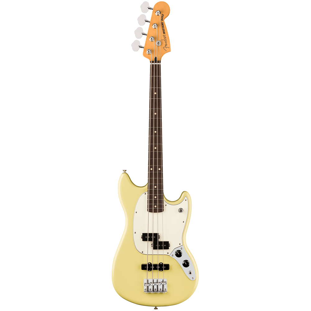 Fender Player II Mustang Bass PJ Rosewood Hialeah Yellow