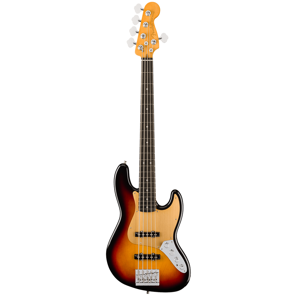 Fender American Ultra II Jazz Bass V Ebony Ultraburst