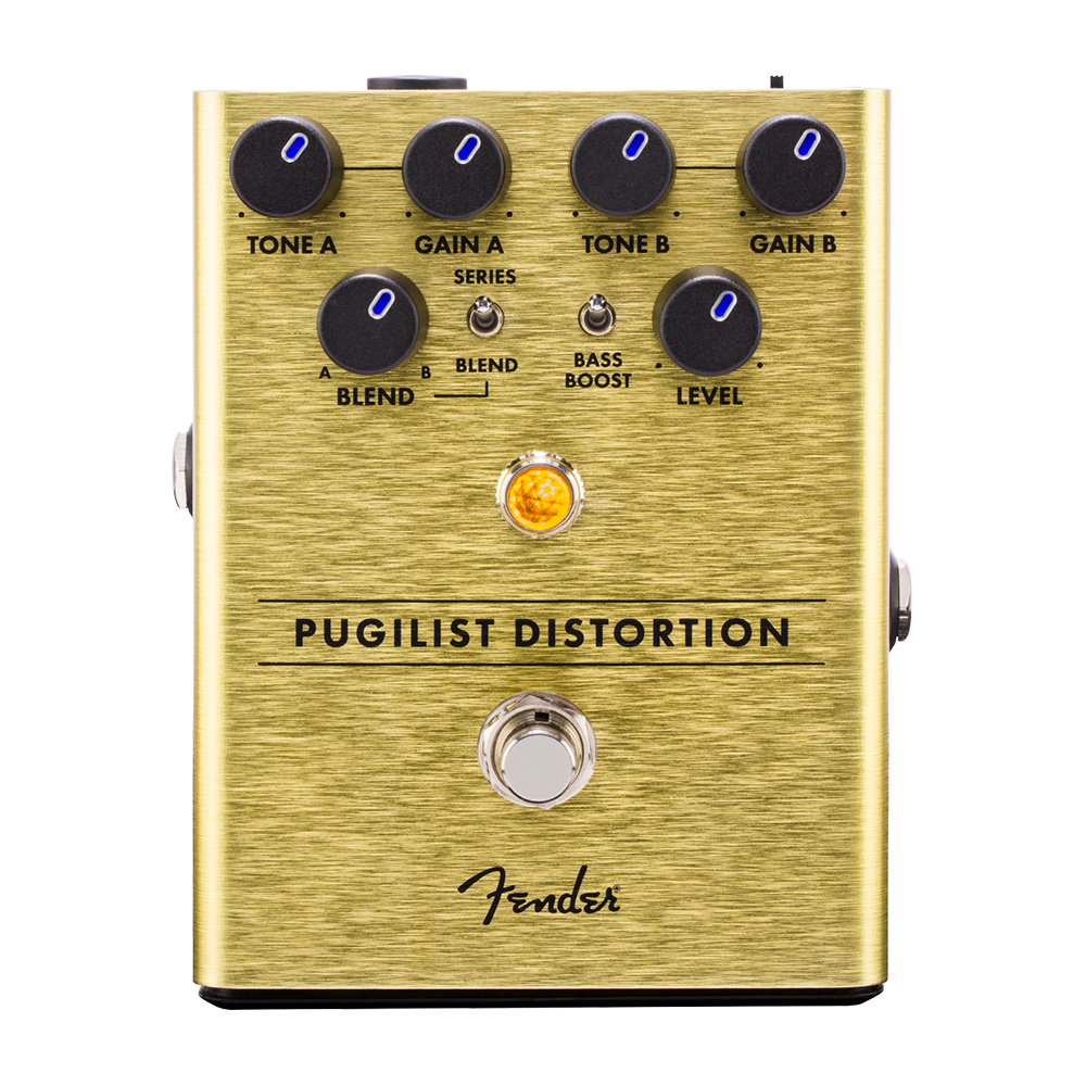 Fender Pugilist Distortion Guitar Effects Pedal