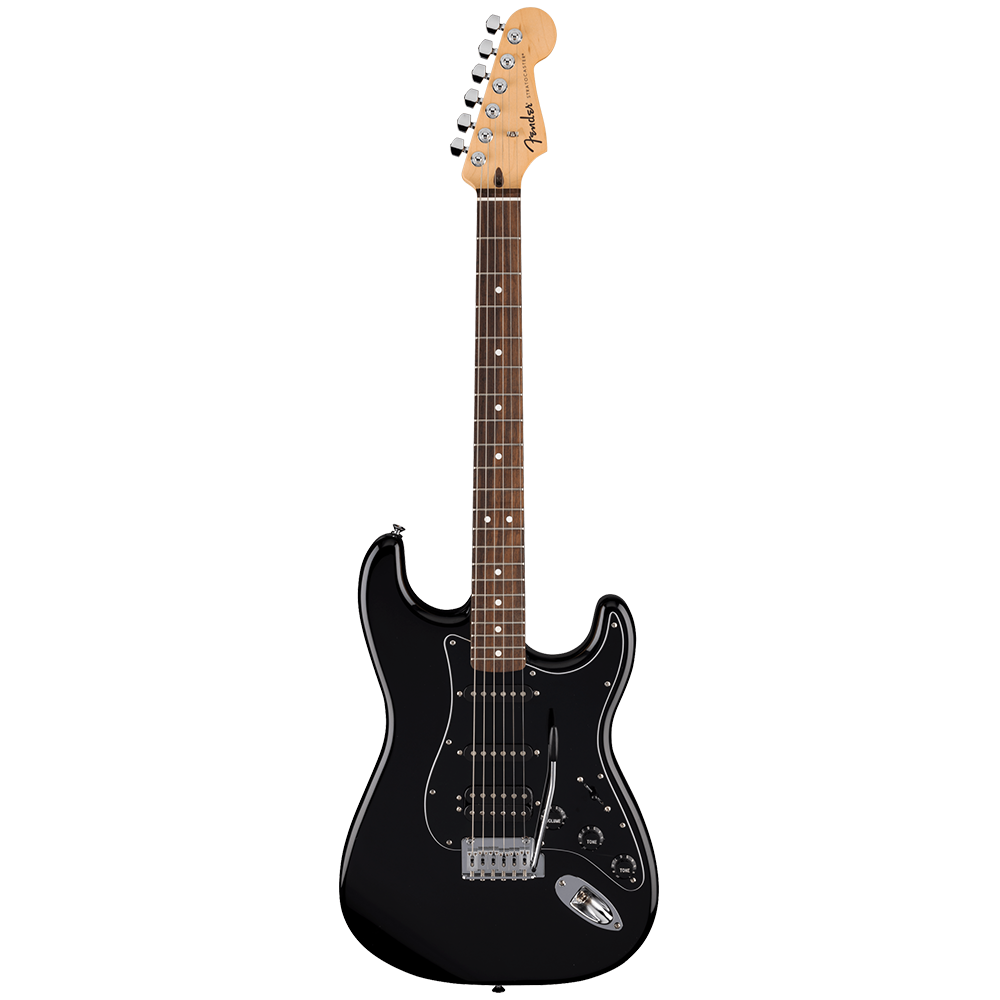 Fender Standard Stratocaster HSS Laurel Black Pickguard Black