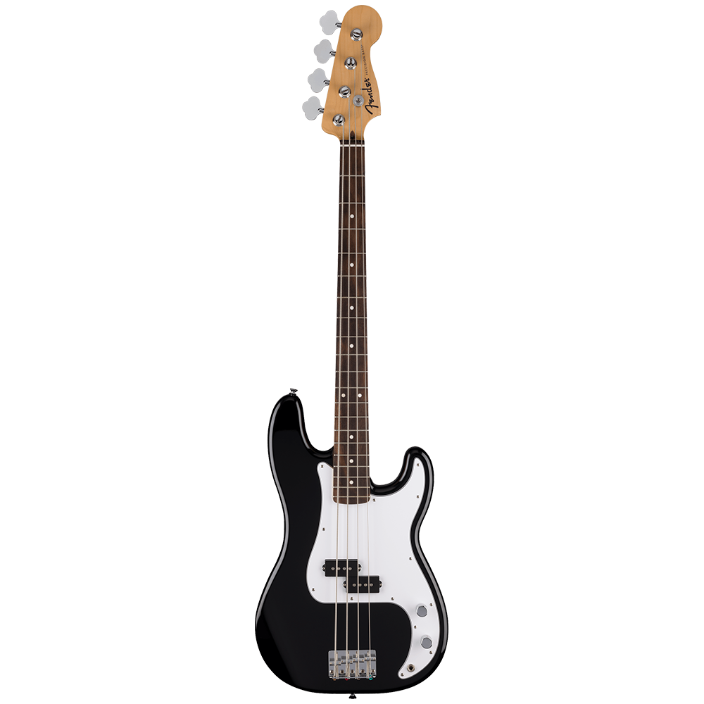 Fender Standard Precision Bass Maple White Pickguard Black