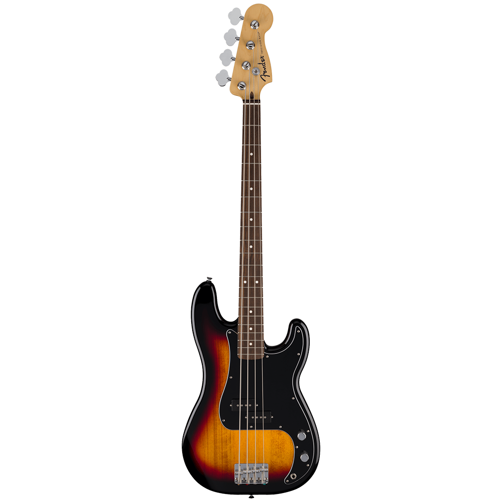 Fender Standard Precision Bass Maple Black Pickguard 3-Color Sunburst