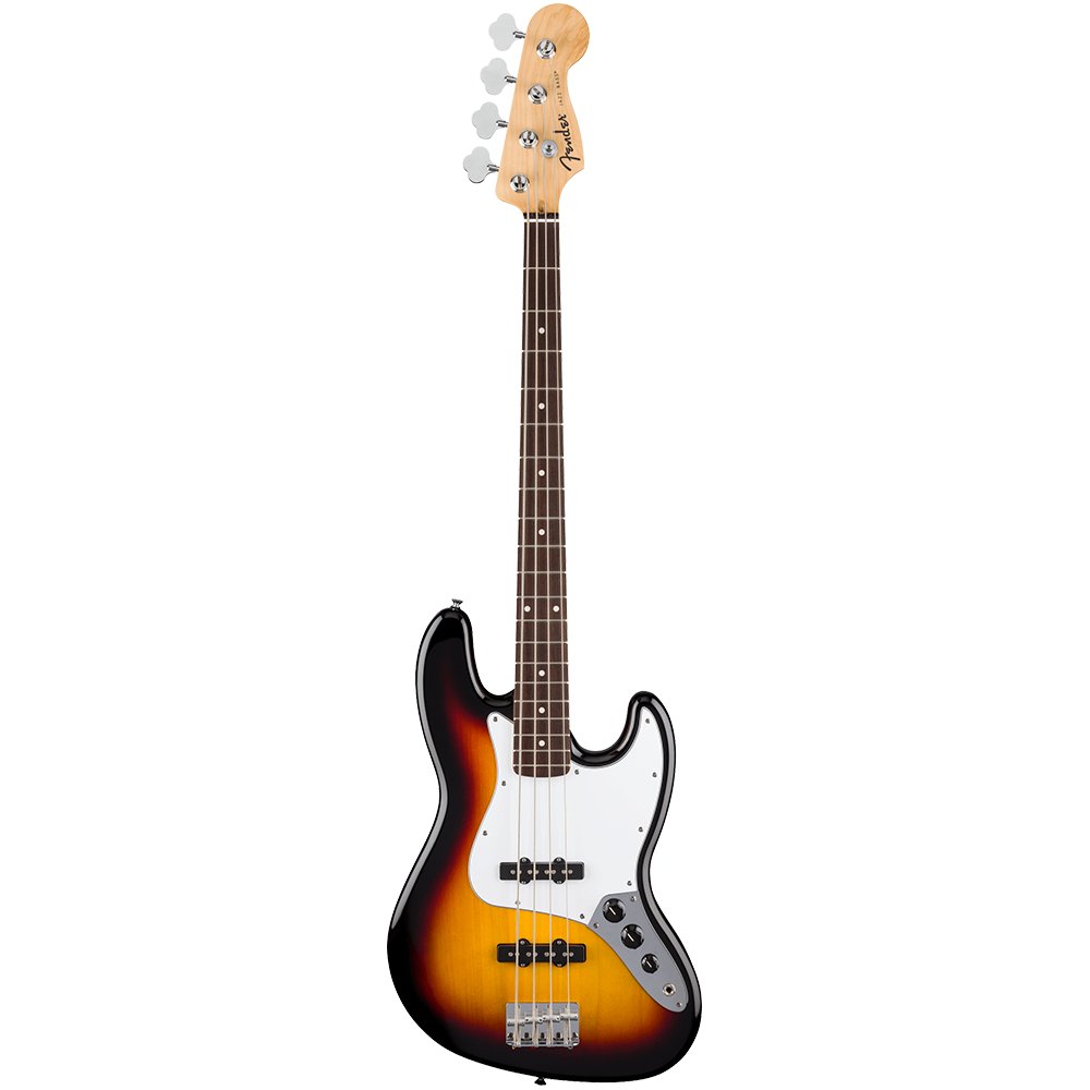 Fender Standard Jazz Bass Laurel White Pickguard