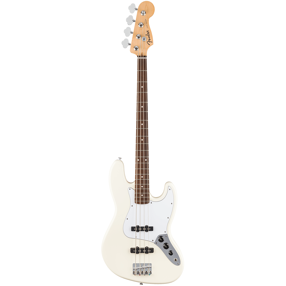 Fender Standard Jazz Bass Laurel White Pickguard