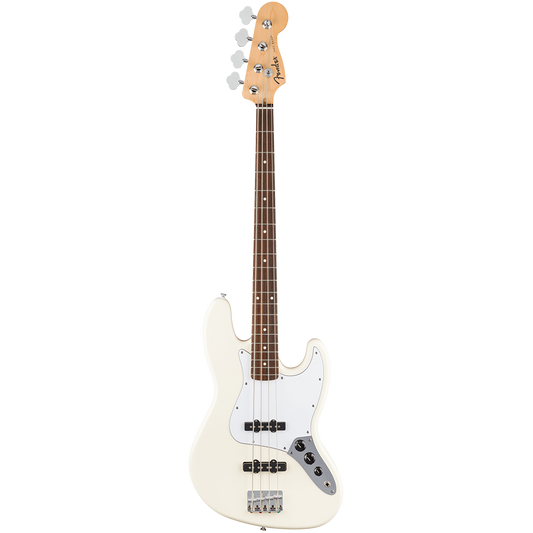 Fender Standard Jazz Bass Laurel White Pickguard