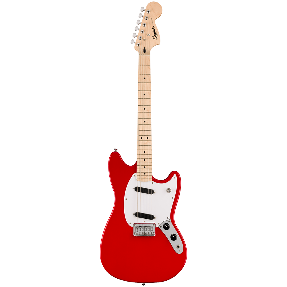 Fender Squier Sonic Mustang Maple Fingerboard White Pickguard