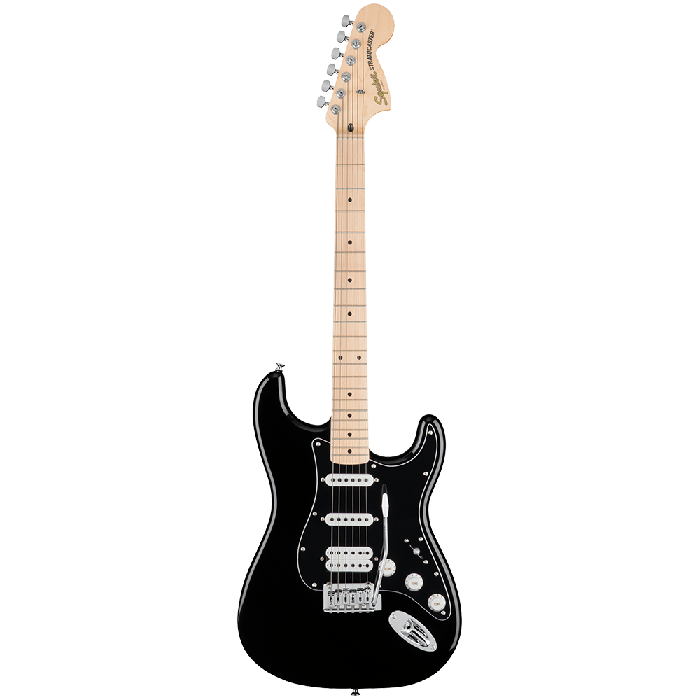 Fender Squier FSR Affinity Stratocaster HSS Maple Black Pickguard