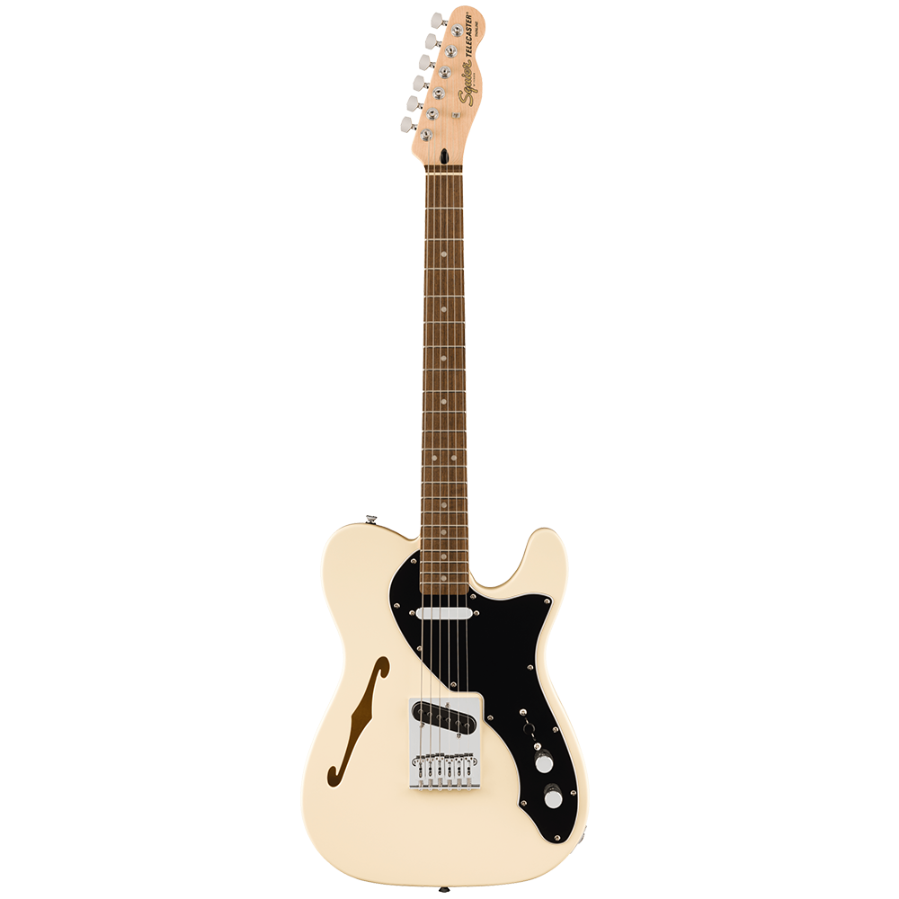 Fender Squier Affinity Series Telecaster Thinline Laurel Olympic White