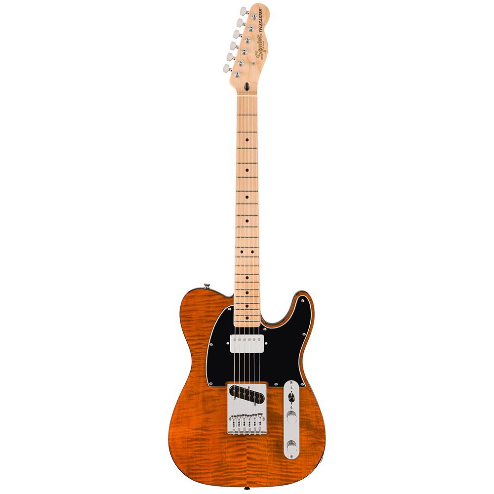 Fender Squier Affinity Series Telecaster FMT SH Maple Black Pickguard