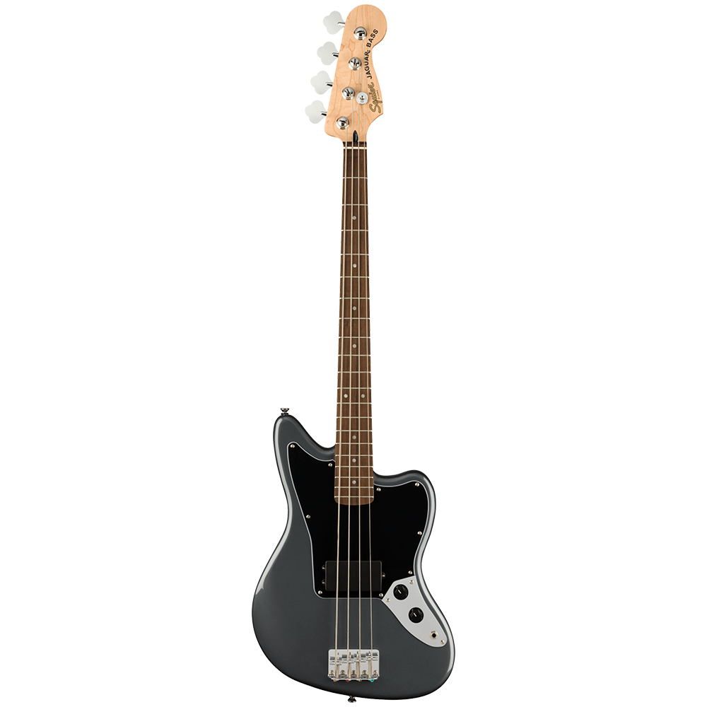 Fender Squier Affinity Series Jaguar Bass H Laurel Charcoal Frost Metallic