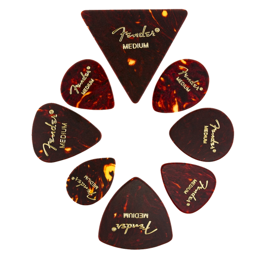 Fender Picks Celluloid Shape Medley Medium