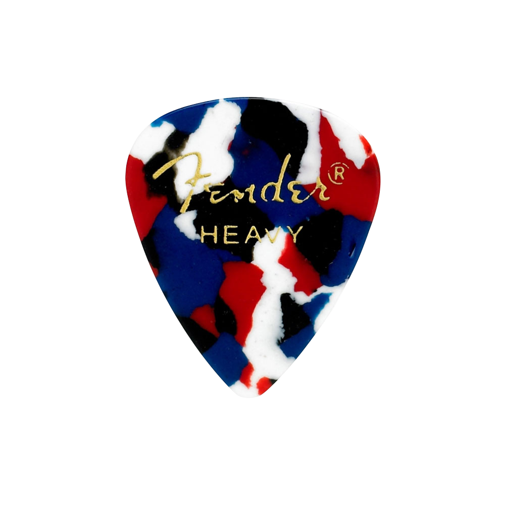 Fender Picks Confetti Heavy