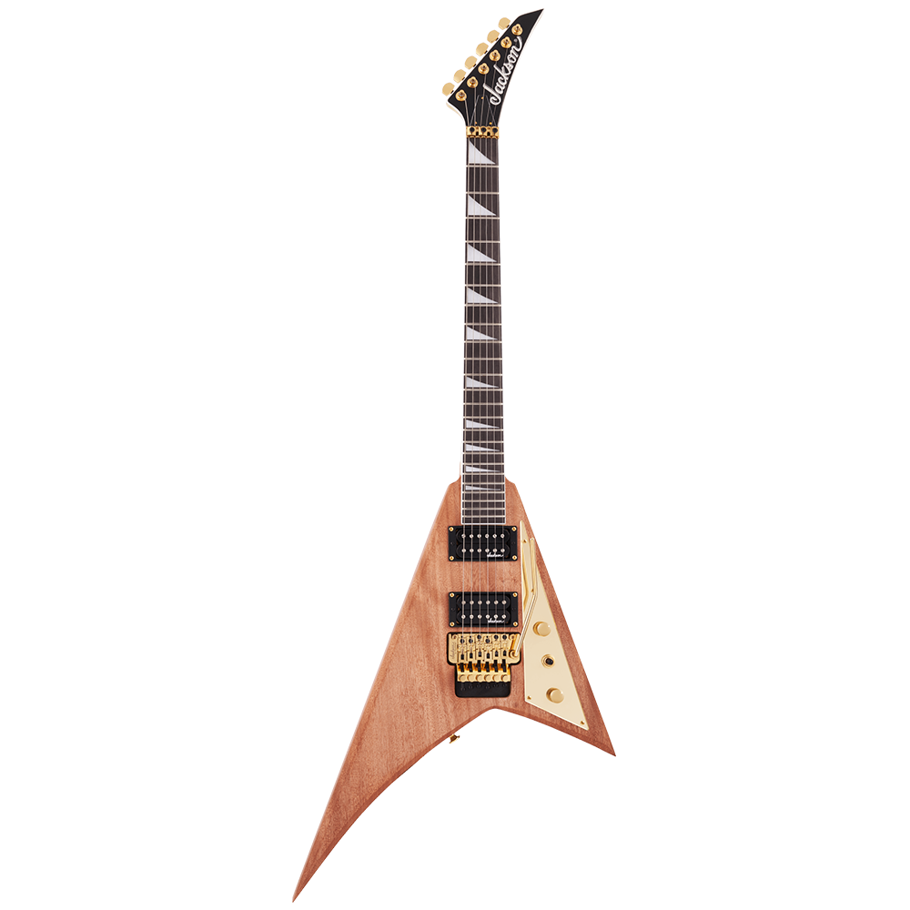 Jackson Electric Guitar Rhoads MAH JS32 Amaranth Natural Gold