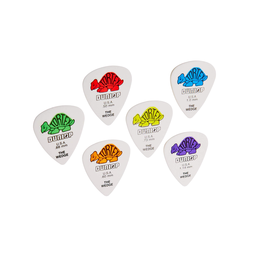 Dunlop Guitar Pick Tortex Wedge 4240