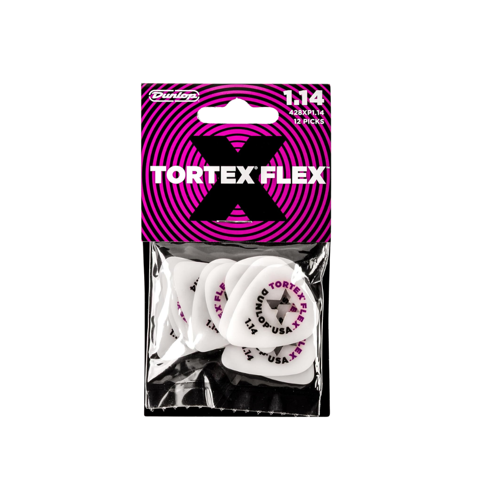 Dunlop Guitar Pick Tortex Flex X 12 Pack