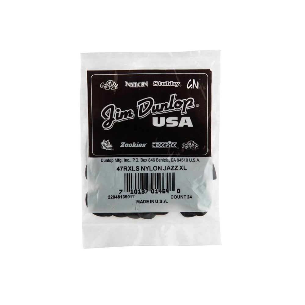 DUNLOP 47RXLS PICKS NYLON JAZZ XL