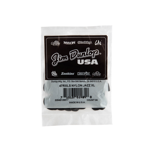 DUNLOP 47RXLS PICKS NYLON JAZZ XL