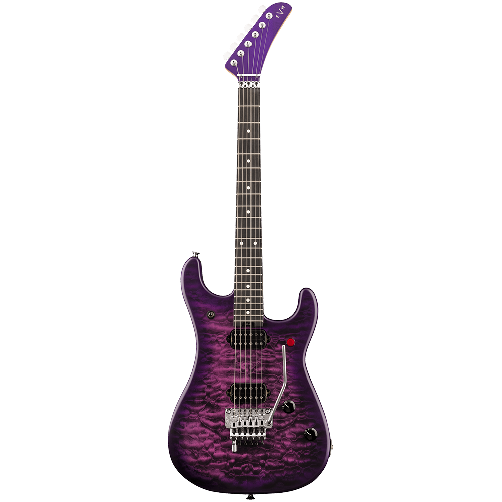 EVH 5150 Series Deluxe QM Ebony Fingerboard Purple Daze