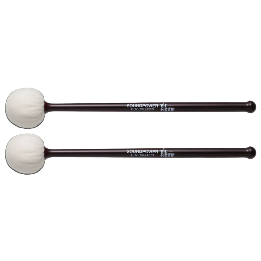 Vic Firth Soundpower Bass Mallet Rolling BD7