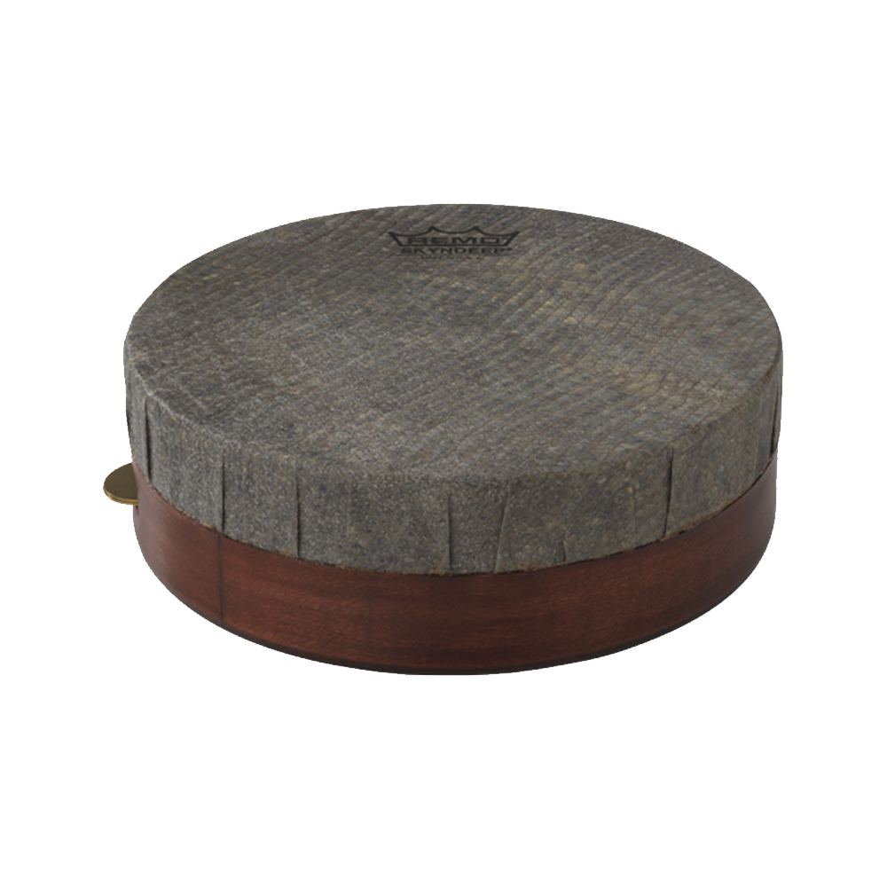 Remo Kanjira Key Tuned 7" Diameter 2" Depth Antique Veneer