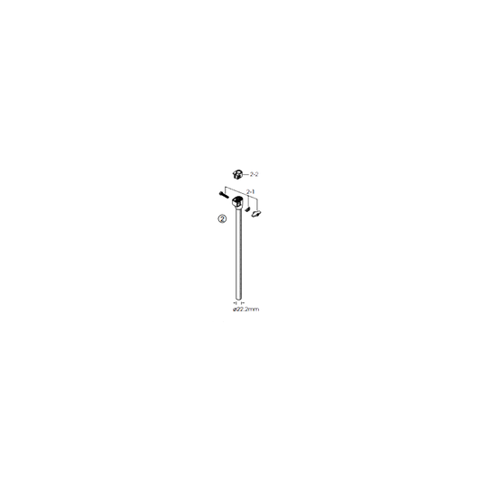 Tama HC72W 2 Centre Tube Assembly