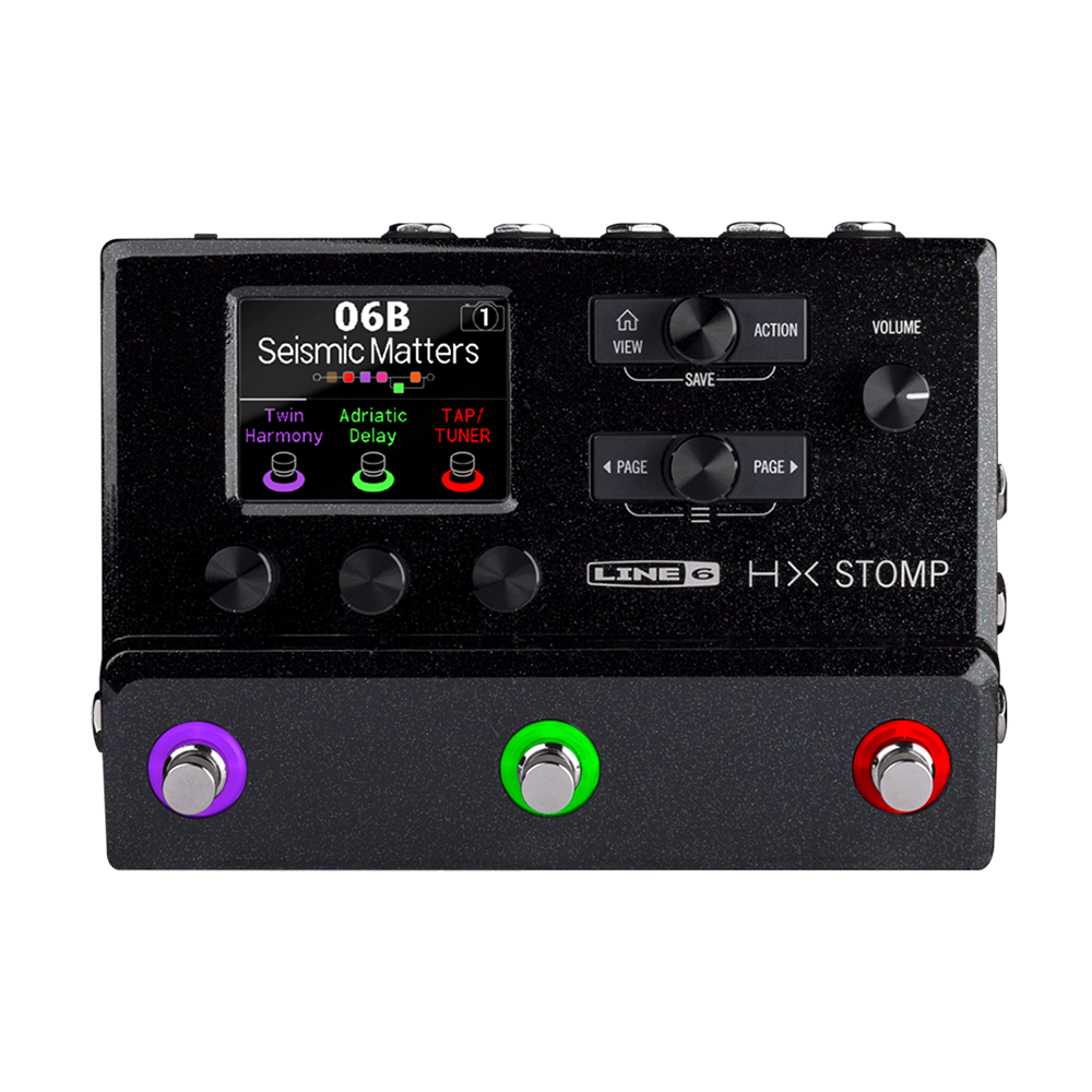 Line6 HX Stomp Compact Professional Guitar Processor