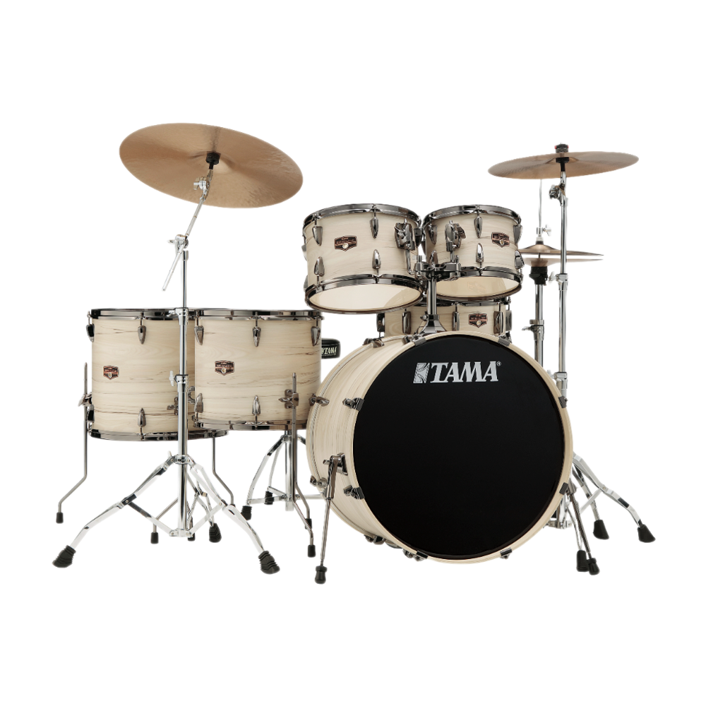 Tama Imperialstar 6 Piece Drum kit 22" W/Hardware & Throne IP62H6WBN