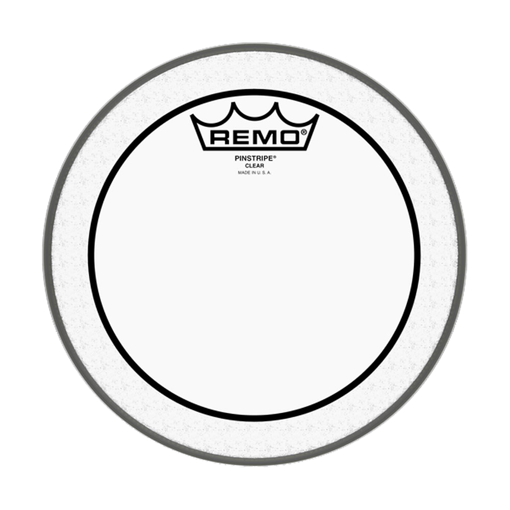 Remo Plastic Head Pinstripe Clear 20"