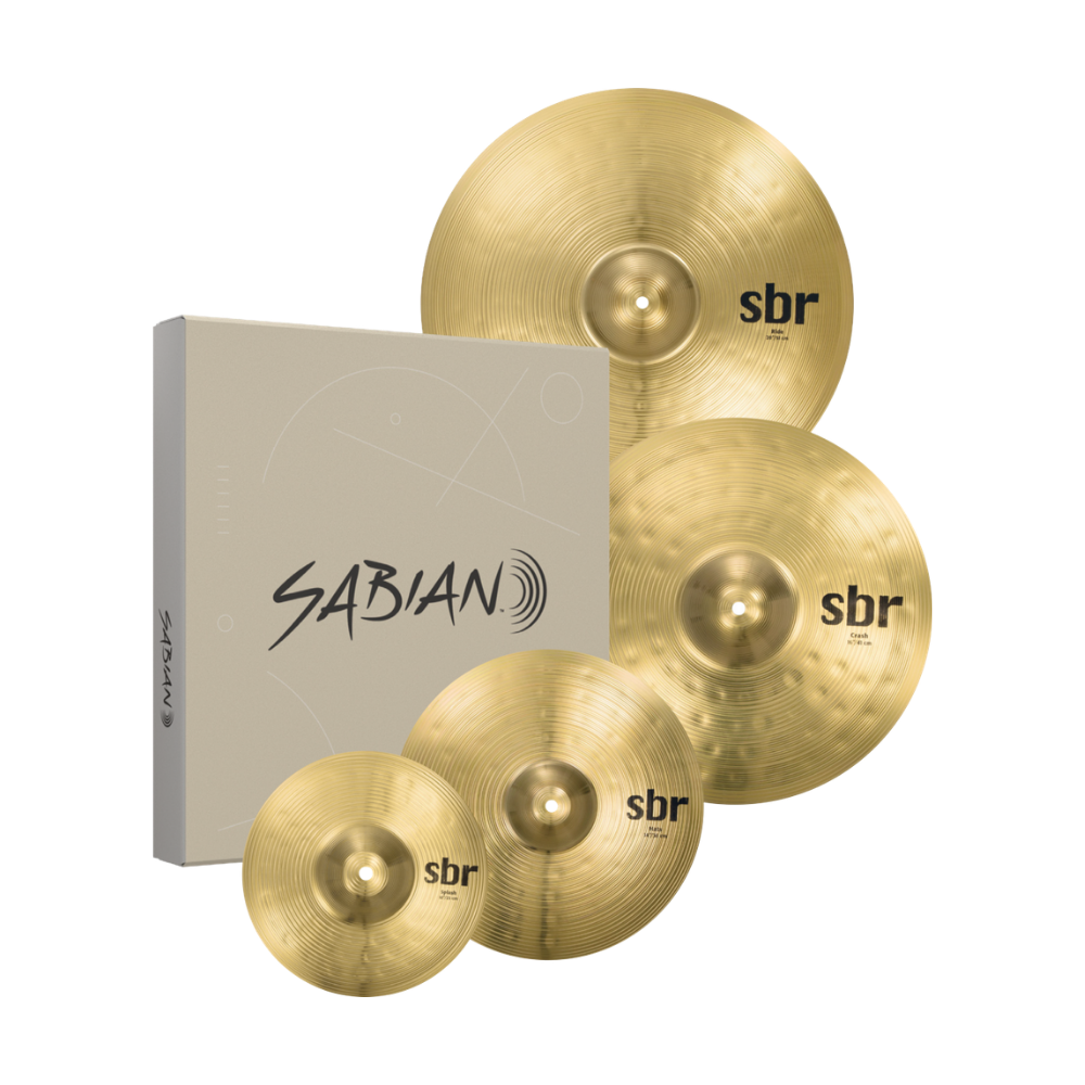 Sabian Cymbal SBR series Promotional Set (14HH/16C/20R+10S) SBR5003G