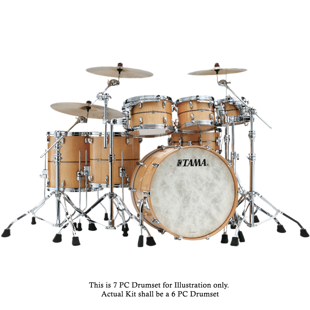 Tama Star Maple 6 Piece Drum Shell Pack 22'' TM62RZSSR
