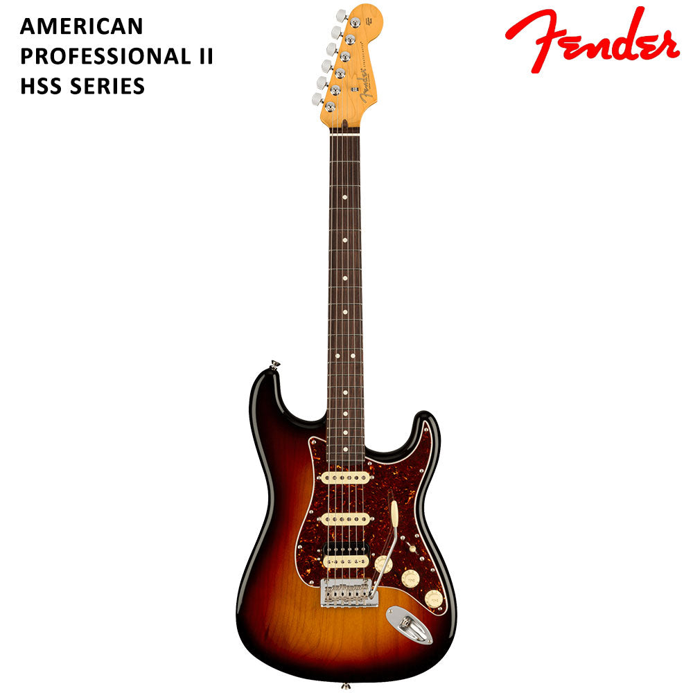 Fender American Professional II Stratocaster HSS Rosewood W/Case