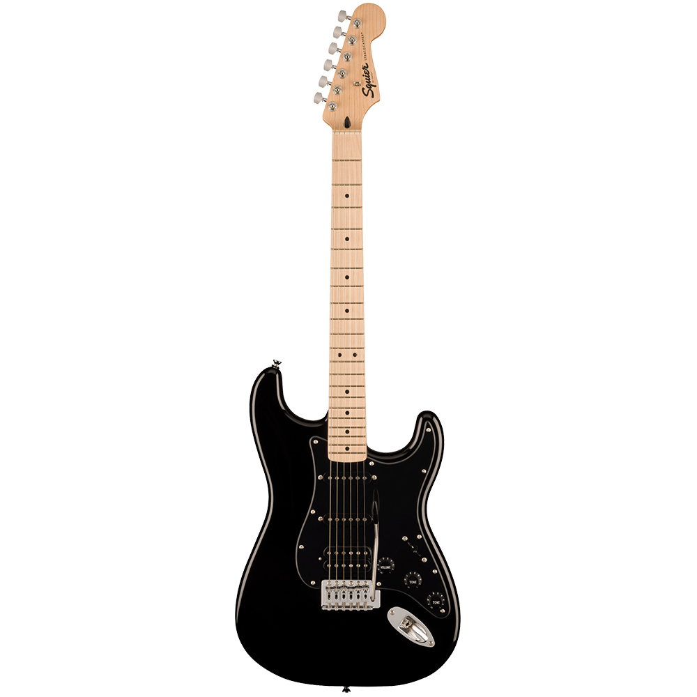 Fender Squier Sonic Stratocaster HSS Maple BPG Black