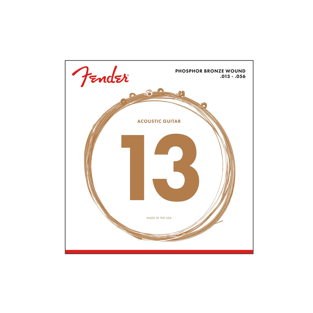 Fender 70M Phosphor Bronze Acoustic Strings 13 - 56