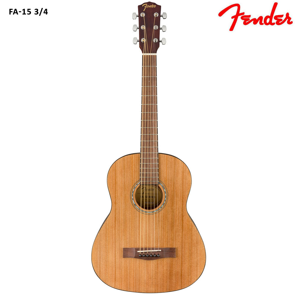 Fender FA-15 3/4 Steel Acoustic Guitar W/Bag