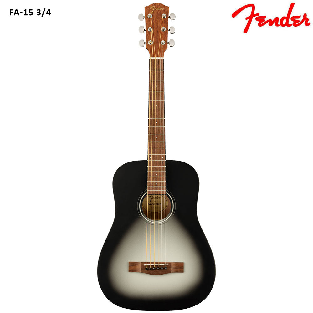 Fender FA-15 3/4 Steel Acoustic Guitar W/Bag