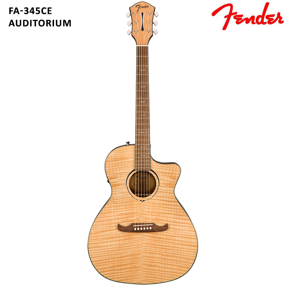 Fender FA345CE Auditorium Semi Acoustic Guitar