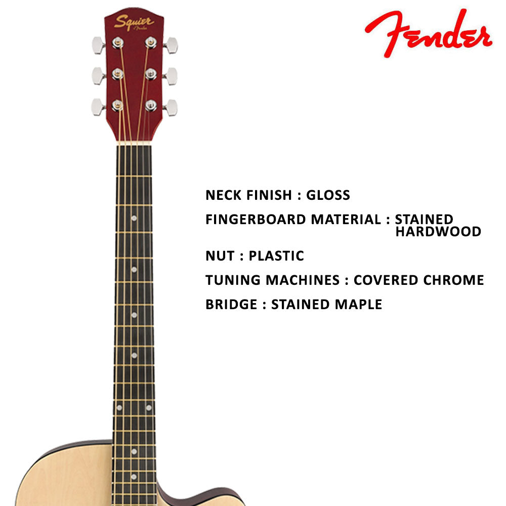 Fender Squier SA135C NAT Acoustic Guitar