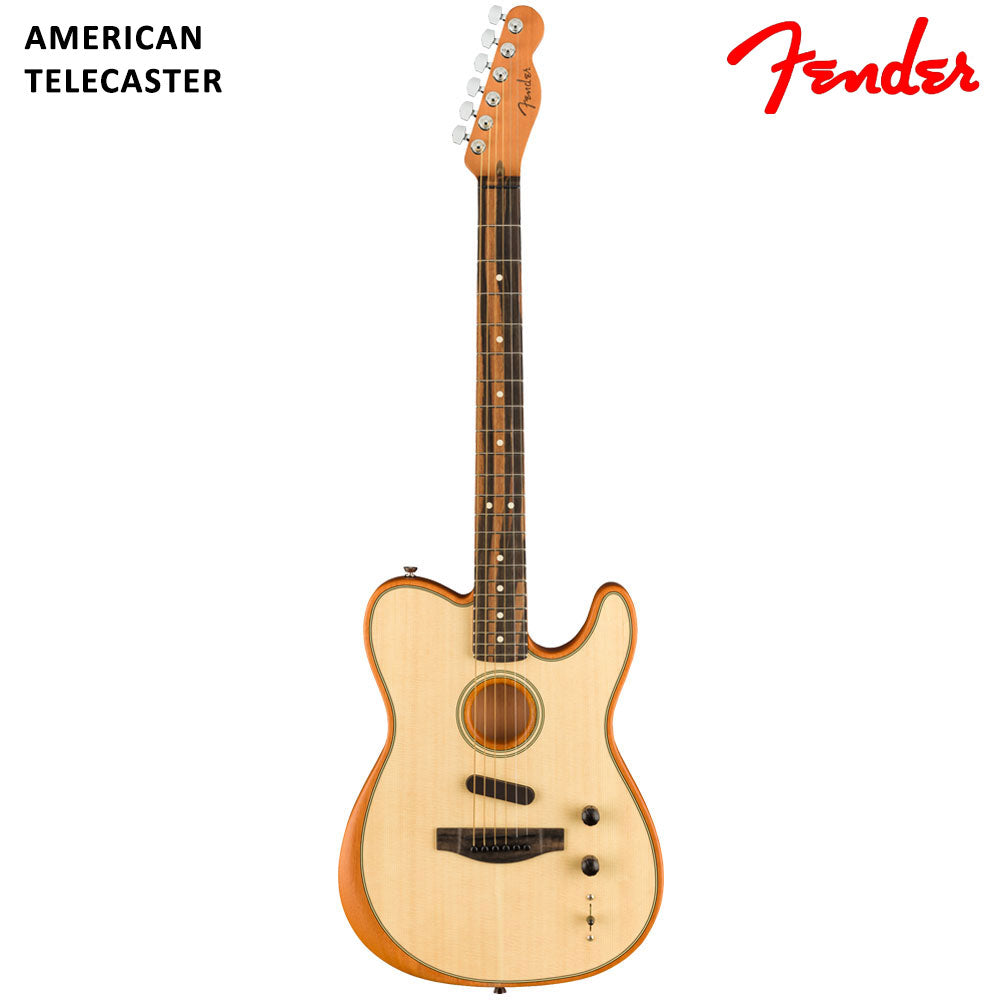 Fender American Acoustasonic Telecaster Ebony