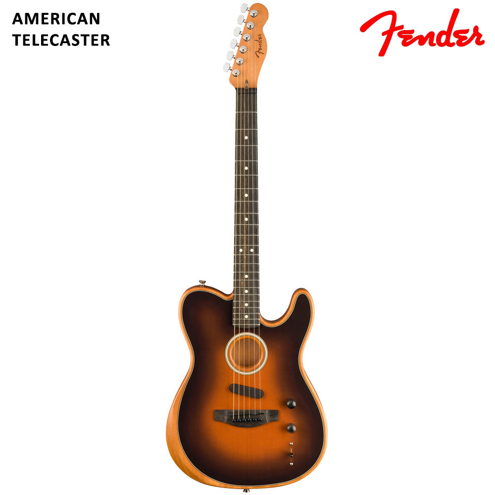 Fender American Acoustasonic Telecaster Ebony
