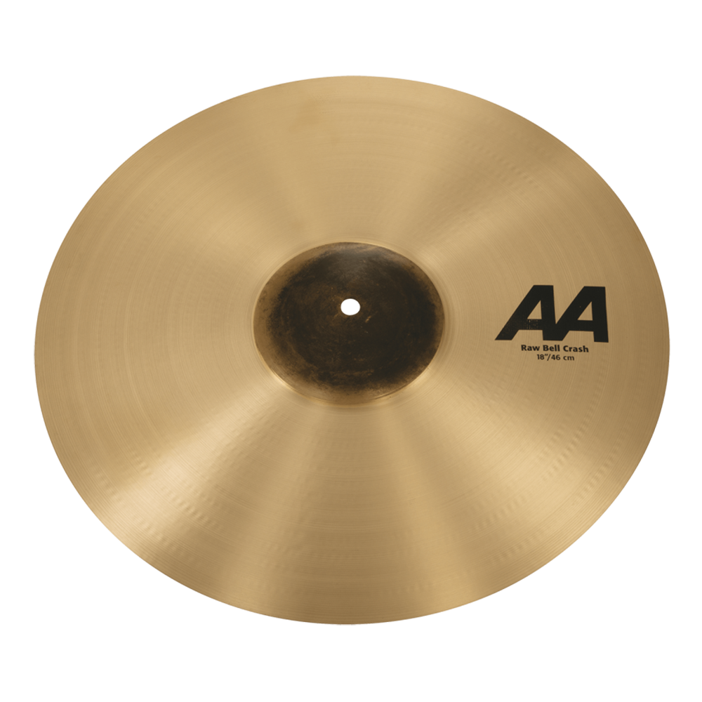 Sabian 2180772B Cymbal AA Raw Bell Crash 18" Brilliant