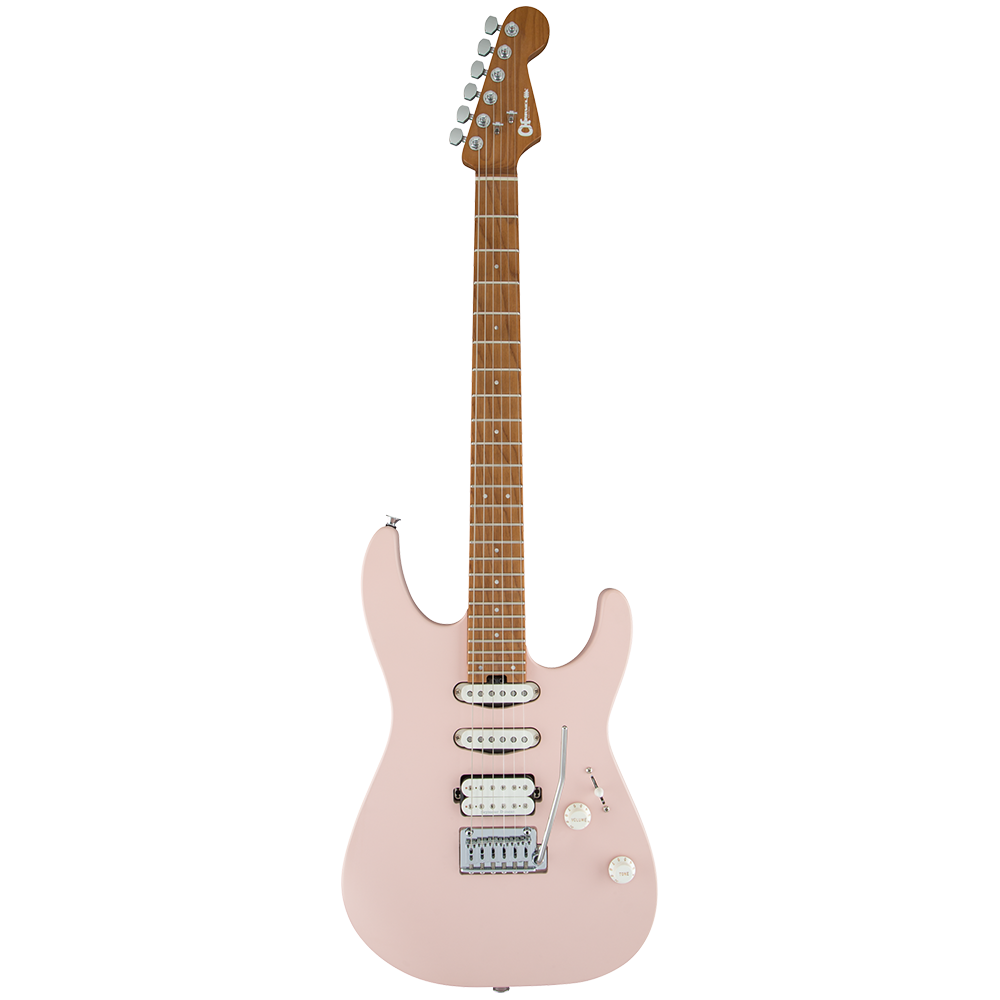 Charvel Pro-Mod DK24 HSS 2PT CM Satin Shell Pink