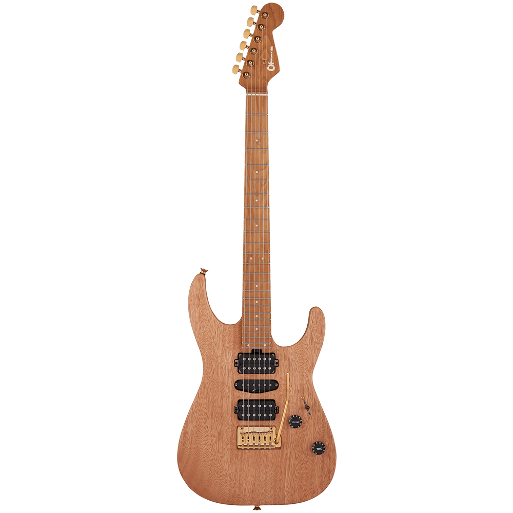 Charvel Pro-Mod DK24 HSH 2PT CM Mahogany Natural