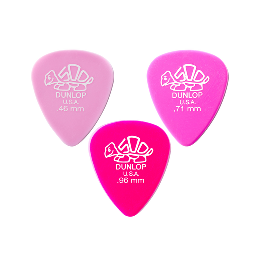 Dunlop Delrin 500 4100 Guitar Picks Standard Gauge
