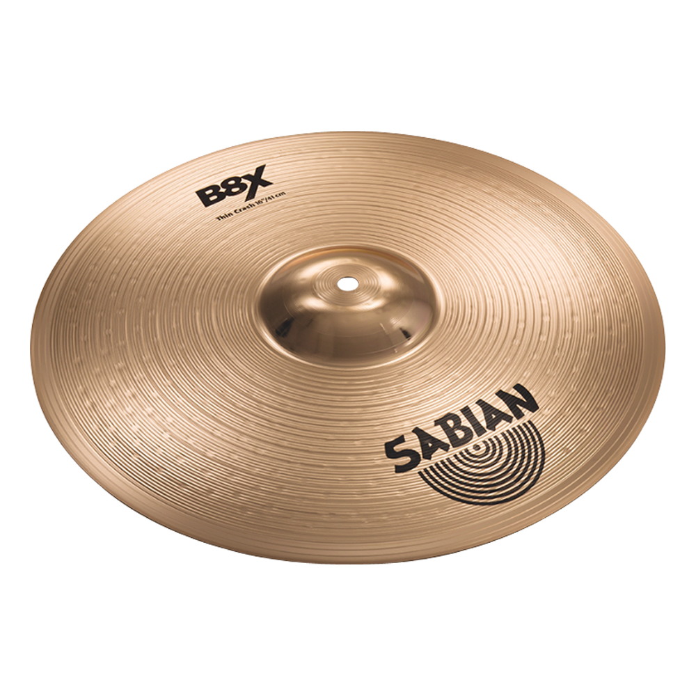 Sabian 41606X Cymbal B8X Thin Crash 16"