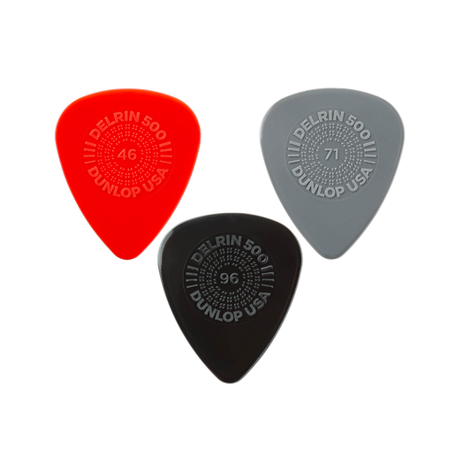 Dunlop Grip 500 Delrin 4500 Guitar Picks Prime