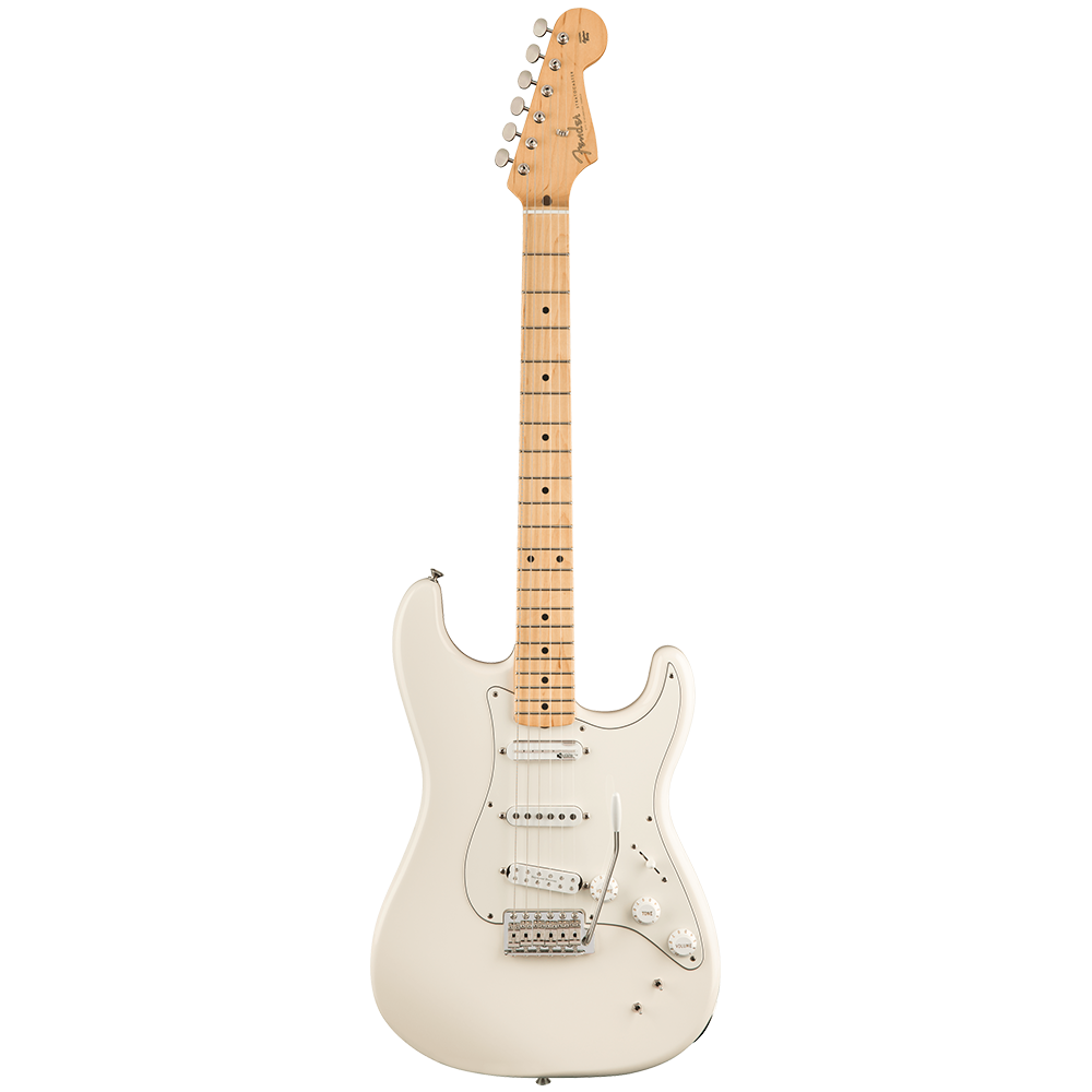 Fender Ed O'Brian Sustainer Stratocaster Maple Olympic White