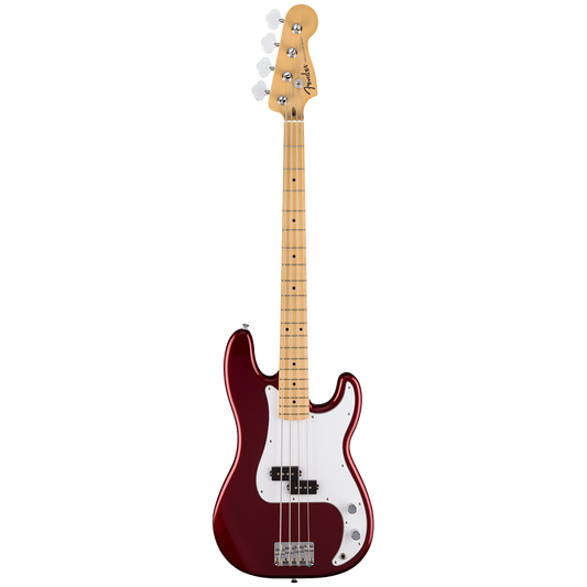 Fender Standard Precision Bass Maple White Pickguard Candy Cola