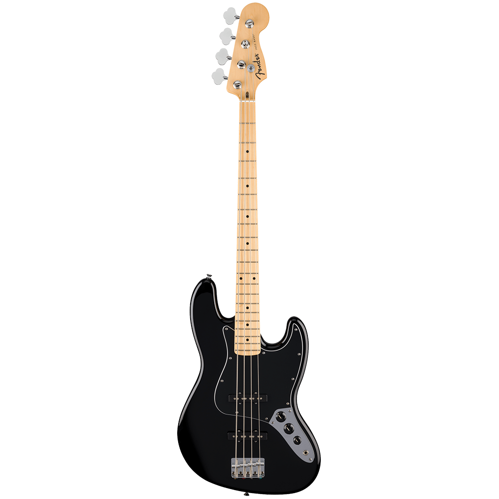 Fender Standard Jazz Bass Maple Black Pickguard Black