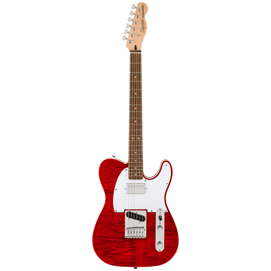 Fender Squier Series Telecaster FMT SH Laurel Crimson Red Transparent
