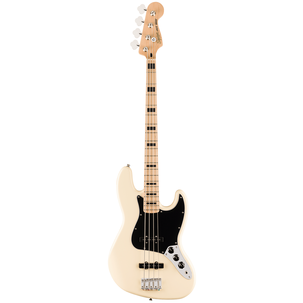 Fender Squier Affinity Series Active Jazz Bass Maple Olympic White